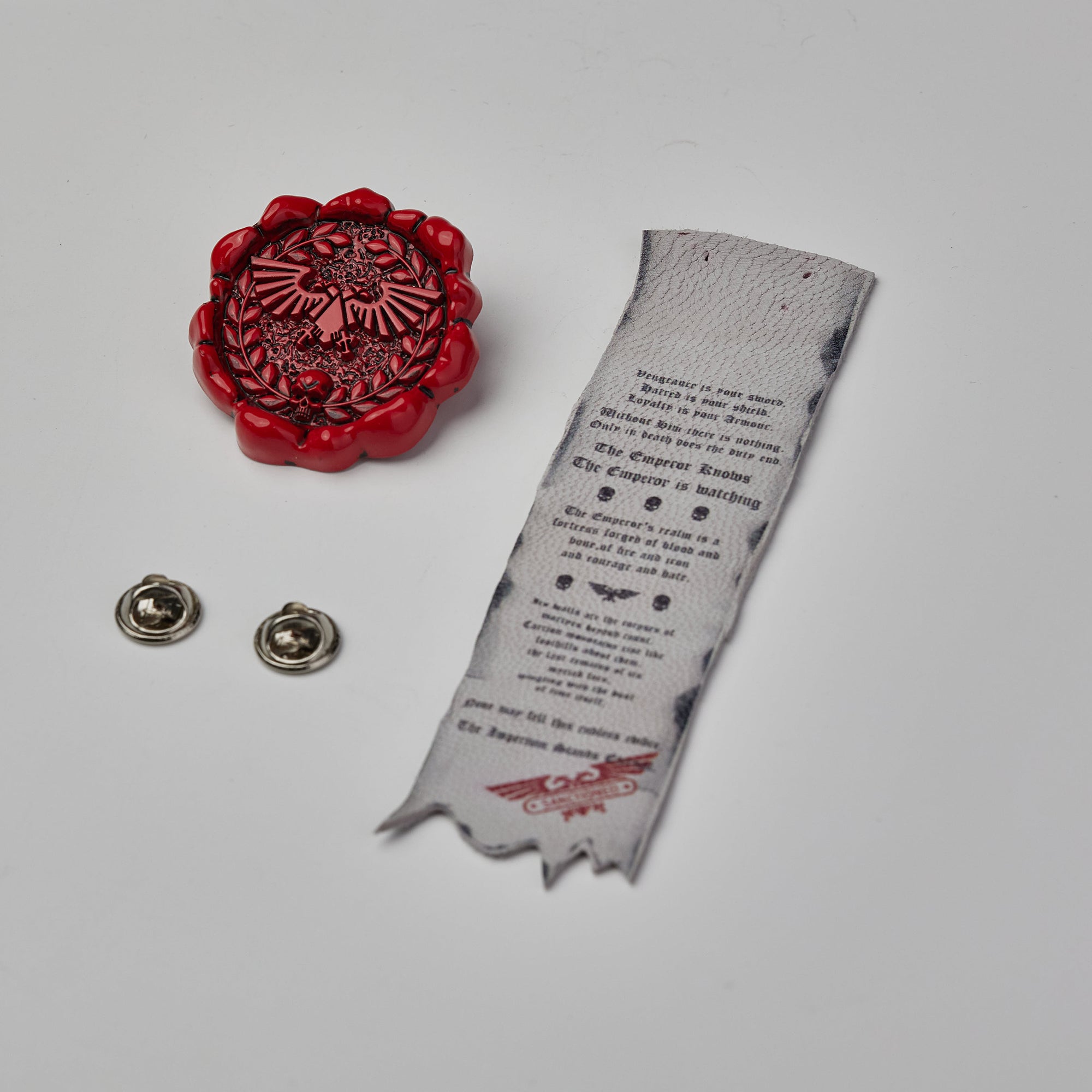 Warhammer 30K Emperor Imperial Aquila Purity Seals Brooch Starforged